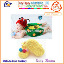 Best-selling New Style crochet suit for baby shoes sets